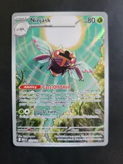 Pokemon TCG Ninjask Illustration Rare 137/132 Mega Evolutions - Image 1