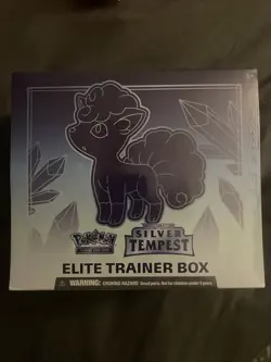 Pokemon TCG: Sword & Shield SILVER TEMPEST Elite Trainer Box ETB NEW/Sealed - Image 1