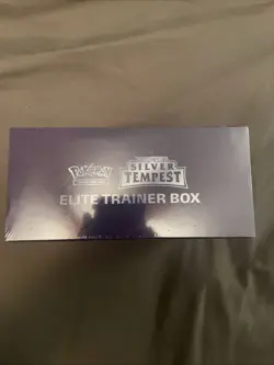 Pokemon TCG: Sword & Shield SILVER TEMPEST Elite Trainer Box ETB NEW/Sealed - Image 2