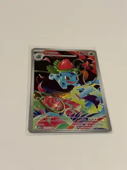 Ivysaur Illustration Rare 134/132 Near Mint Mega Evolution Pokemon TCG English - Image 1