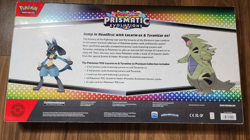 Pokemon Lucario ex & Tyranitar ex Premium Collection Prismatic Evolutions TM0058 - Image 3