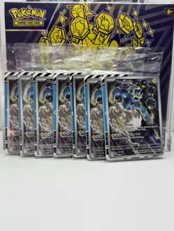 Lot of 7 Pokemon Thundurus TCG SVP 209 Black Bolt ETB Promo Card Sealed - Image 1