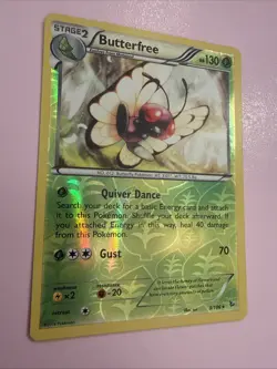 Pokemon TCG Butterfree Card 3/106 Rare XY: Flashfire 2014 Reverse Holo - Image 1
