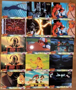 1999 Topps Pokemon Mewtwo Strikes Back Lot Of 27 Cards LP-MP - Image 1