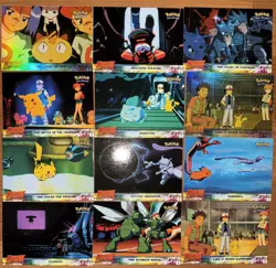 1999 Topps Pokemon Mewtwo Strikes Back Lot Of 27 Cards LP-MP - Image 2