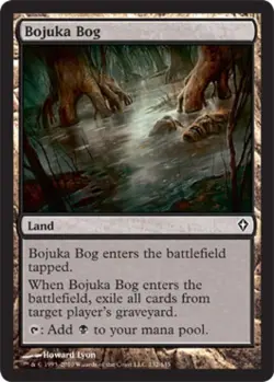 Bojuka Bog - Light Play MTG Worldwake - Image 1