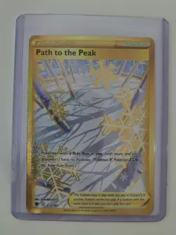 Pokemon TCG Path to the Peak Gold Card 213/189 Astral Radiance - Image 1