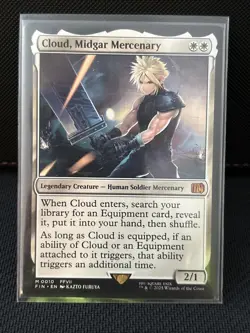 Cloud, Midgar Mercenary Final Fantasy Regular - Image 1