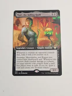 Mari the Killing Quill (Extended Art) x1 MTG ENGLISH Rare Check My Store! - Image 2