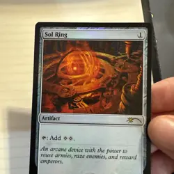 Mtg Sol Ring Commander Promo Foil - Image 2