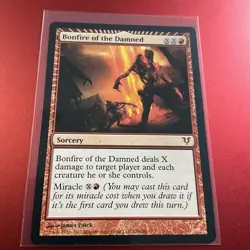 1 x Bonfire of the Damned - Avacyn Restored - NM- MTG - Image 1