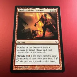 1 x Bonfire of the Damned - Avacyn Restored - NM- MTG - Image 2