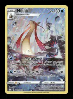 Pokemon Milotic Ultra Rare SWSH12: Silver Tempest Trainer Gallery TG02/TG30 NM - Image 1