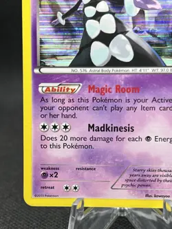 Pokemon TCG BW Legendary Treasures Gothitelle Holo Rare 72/113 NM - Image 5