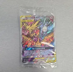 Sealed Pokemon TCG Moltres Zapdos & Articuno GX Tag Team SM210 Promo #4 - Image 1