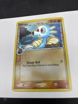 Pokemon TCG Horsea - (Delta Species) 50/101 Dragon Frontiers Reverse Holo LP - Image 2