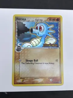 Pokemon TCG Horsea - (Delta Species) 50/101 Dragon Frontiers Reverse Holo LP - Image 3