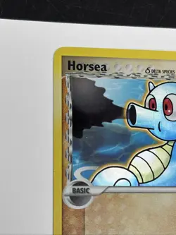 Pokemon TCG Horsea - (Delta Species) 50/101 Dragon Frontiers Reverse Holo LP - Image 4
