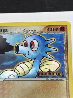 Pokemon TCG Horsea - (Delta Species) 50/101 Dragon Frontiers Reverse Holo LP - Image 5