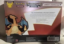 Pokemon TCG Celebrations Lance's Charizard V Collection Factory Sealed Box - Image 2