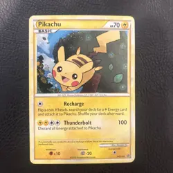 Pokemon TCG Pikachu HGSS03 Black Star Promo Holo 🌟🌟🌟 2010 - Image 1