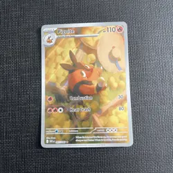 2025 Pokemon White Flare Illustration Rare Pignite 97/86 - Image 1