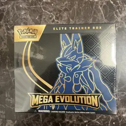 Pokemon Mega Evolution Lucario ETB Elite Trainer Box New & Sealed - IN HAND - Image 1