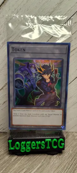 Yu-Gi-Oh! Yusei & Junk Warrior TOKEN / TKN5-EN034 1st Edition NM - Image 1