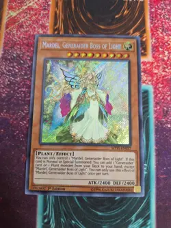 Yu-Gi-Oh! Mardel, Generaider Boss Of Light MYFI-EN027 Secret Rare 1st Ed NM - Image 1