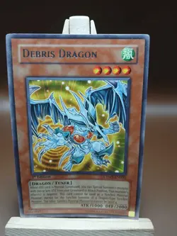 1st Edition LP Yu-Gi-Oh TCG Crimson Crisis CRMS-EN002 Debris Dragon English - Image 1
