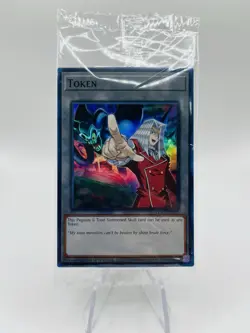 Pegasus & Toon Summoned Skull TKN5-EN032 Token Doom Of Dimensions Yugioh Sealed - Image 1