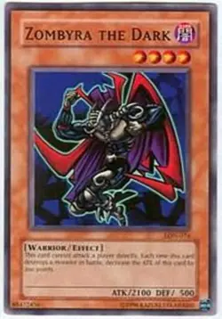 Yugioh! LP Zombyra the Dark - LON-074 - Common - 1st Edition Lightly Played, Eng - Image 1
