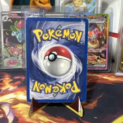 Blaine’s Arcanine 1/132 - 2000 Gym Challenge Holo Pokemon Card *SWIRL* - Image 4