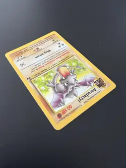 Aerodactyl 1/62 Fossil Unlimited 1999 Pokemon Card Holo Rare NM - Image 4