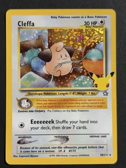 Cleffa 020/111 Celebrations 2021 English Pokemon Card NM - Image 1