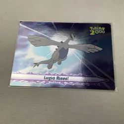 Lugia Rises! Topps Pokemon The Movie 2000 Holo Foil Pokemon Card - Image 1