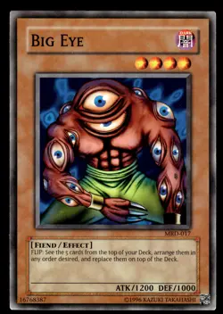 Big Eye MRD-017 Common Yugioh Card - Image 1
