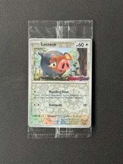 Lechonk 154/198 SEALED Store Promo Pokemon Card Scarlet & Violet Stamped - Image 1