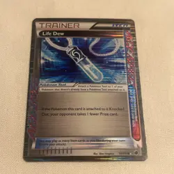 Life Dew - 107/116 Plasma Freeze Rare Holo Pokemon Card LP - Image 1