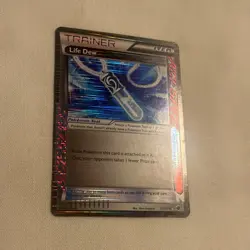 Life Dew - 107/116 Plasma Freeze Rare Holo Pokemon Card LP - Image 3