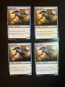 Slither Blade x4 (LP) [Amonkhet] Magic MTG Cards - Image 1