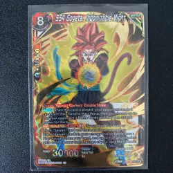 SS4 Gogeta, Indomitable Might BT18-143 SR | Dragon Ball Super Card Game - Image 1