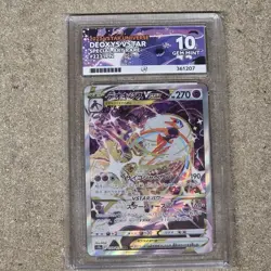 Deoxys VSTAR Holo Card 223/172 S12a VSTAR Universe - Ace 10 - GEM MINT Japanese - Image 3