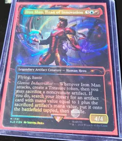 Iron Man, Titan of Innovation - MTG FOIL - Secret Lair Drop Marvel SLD - NM - Image 1