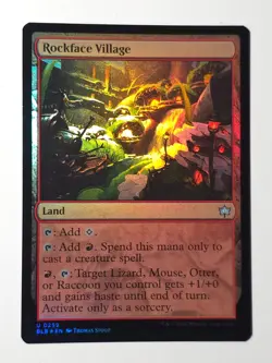 Rockface Village Bloomburrow Foil - Image 1