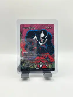 MTG, Savage Beating (Borderless) 26 Marvel Universe Eternal-Legal Regular - Image 1