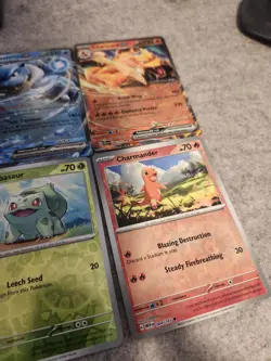 SET Charizard EX 006/165, Venusaur, Blastoise, Charmander - Pokemon: S&V 151 - Image 4