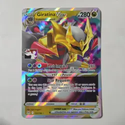 Pokemon Giratina VSTAR TCG Stamped Card 131/196 Prize Pack Series 4 - Image 1
