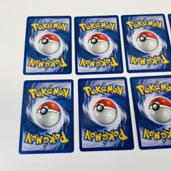 Meowth 62/82 1st Edition Team Rocket Non-Holo Pokemon Card Near Mint QTY (10) - Image 5