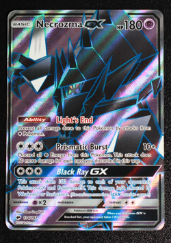 Pokemon TCG Necrozma GX 134/147 Burning Shadows Ultra Rare Full Art Holo LP/NM - Image 1